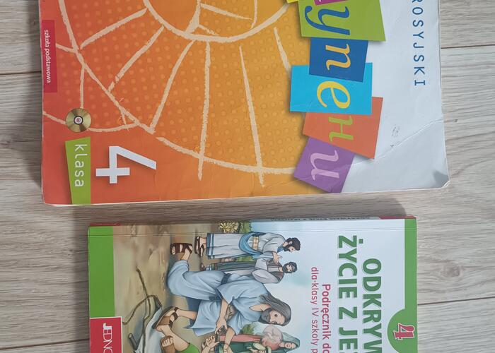 Grajewo ogłoszenia: Sprzedam podręczniki szkolne do klasy 4 religia i język rosyjski